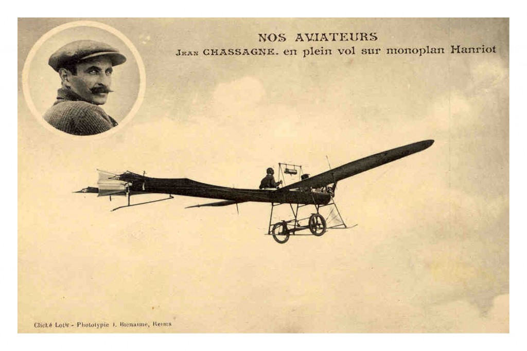 1910 Hanriiot monoplane Chassagne HR copy
