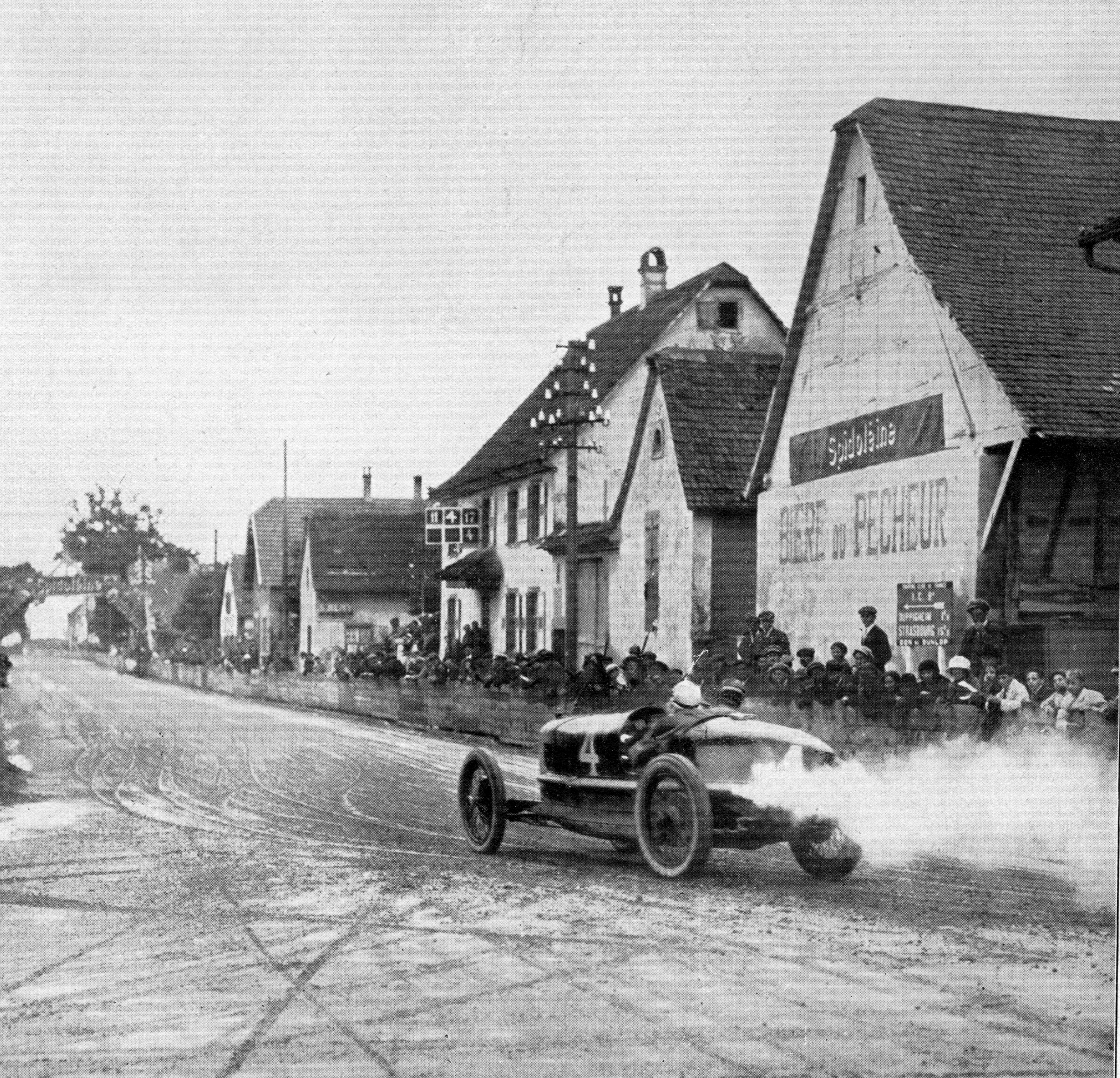 1922 July 16 Strasbourg Race others- Duttlenheim Nazzaro's Fiat copy