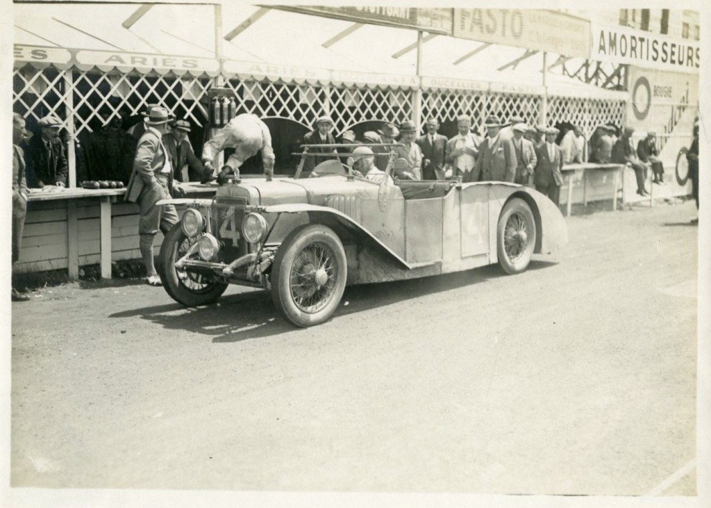 1927 Le Mans Chassagne in Aries copy