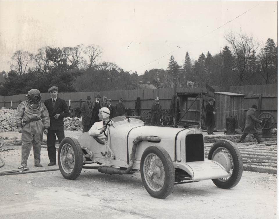 1933 Munday Special by the Fork bridge